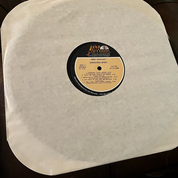 The Jimmy Swaggart Christmas Spirit Vinyl LP 1978 ~Ships quickly - Picture 3 of 9